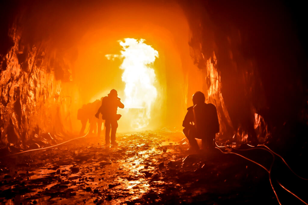 underground live fire