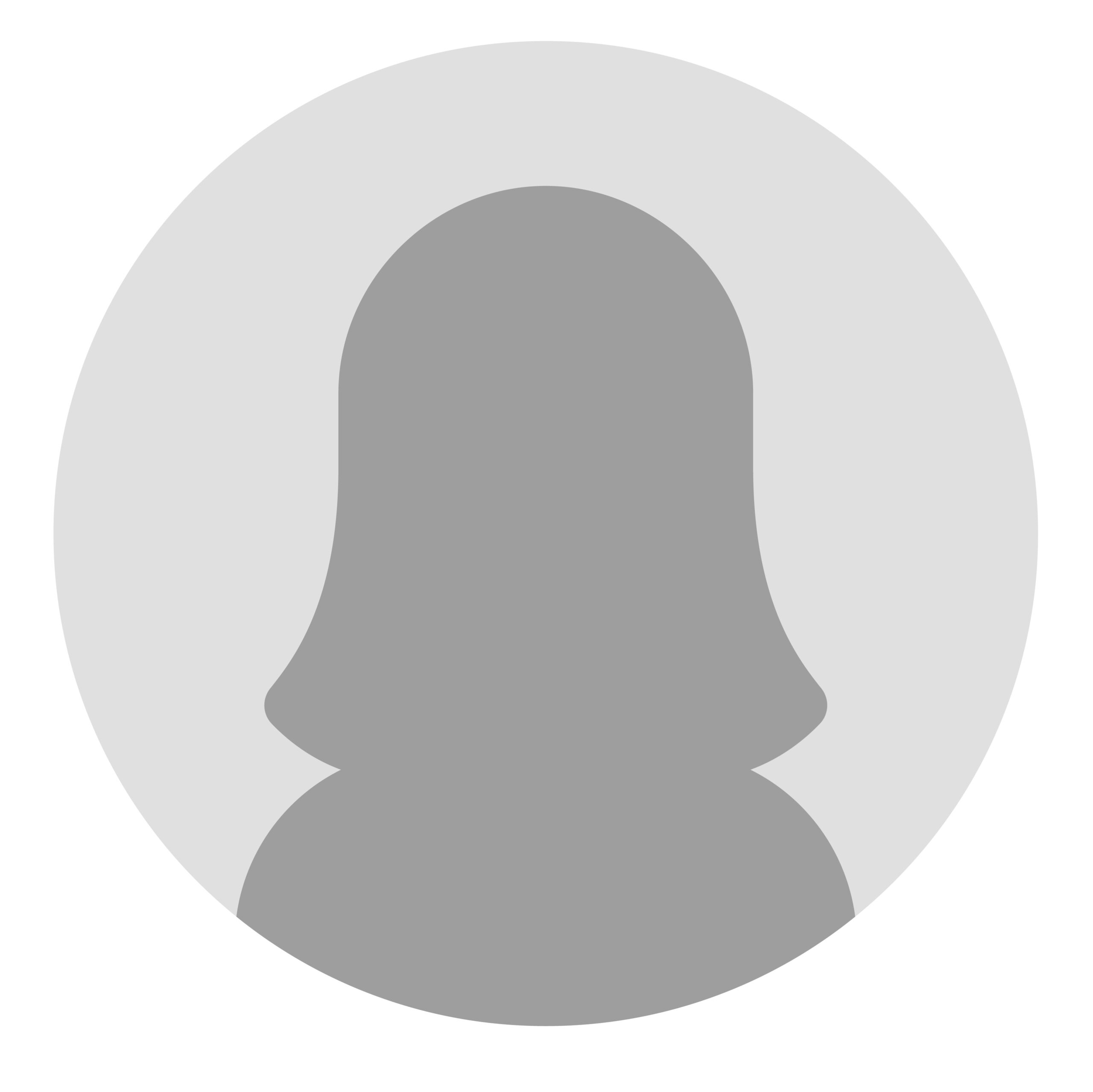 Anonymous Avatars Female Placeholder in Grey Circle